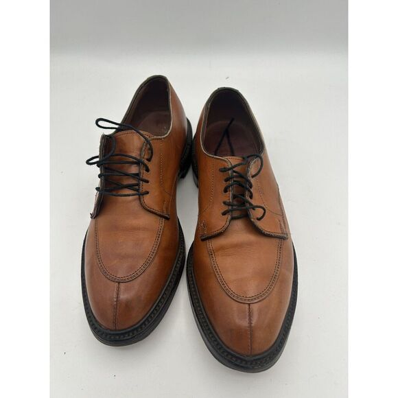 Excellent Vintage Allen Edmonds Brown Leather Split Toe Walton